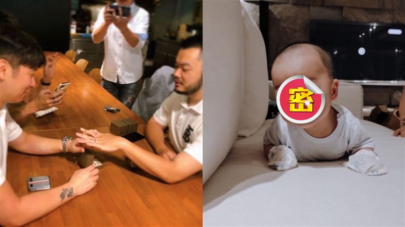 陳鎮川去年與另一半Darren獲得一名兒子「陳陳」。(圖/翻攝自陳鎮川IG)